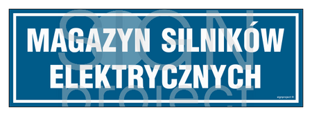 PA364 Magazyn silników elektrycznych