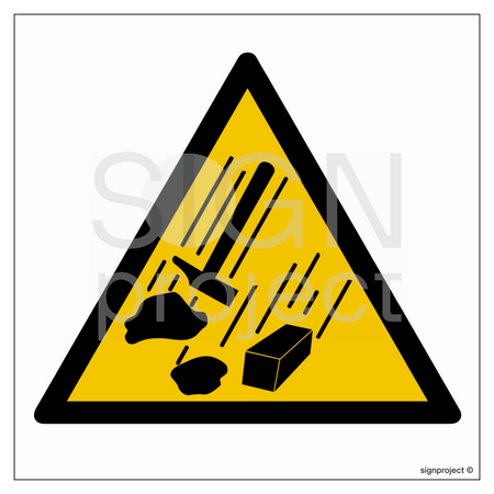 GE001 Work at height - warning against falling objects