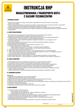 IAE28 Instrukcja BHP magazynowania i transportu butli z gazami technicznymi - Stopka SAP