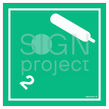 MB021 Non-flammable and non-toxic gases