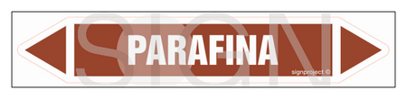 JF315 PARAFINA - arkusz 5 naklejek