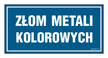 OA115 Złom metali kolorowych