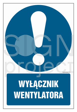 GL029 Wyłącznik wentylatora