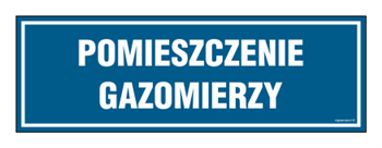 PA565 Pomieszczenie gazomierzy