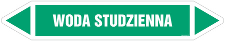 JF501 WODA STUDZIENNA - arkusz 5 naklejek