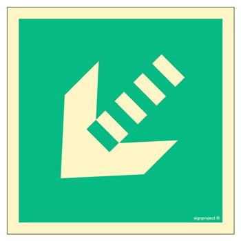 FB192 Secondary escape route (45 degrees)