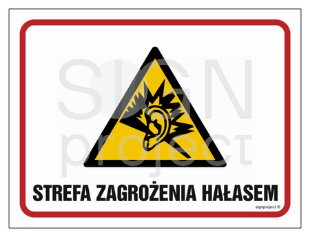 NB011 Noise hazard zone