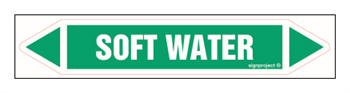 JF423 SOFT WATER - sheet of 5 stickers
