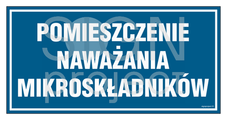 PA543 Pomieszczenie naważania mikroskładników