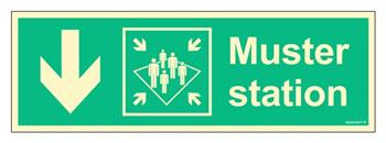 FB139 Muster station down left