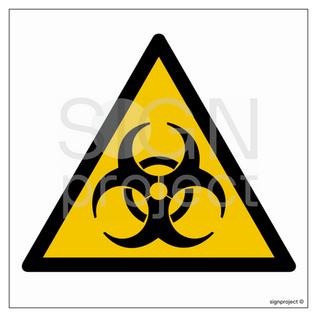 GD009 Biological contamination warning