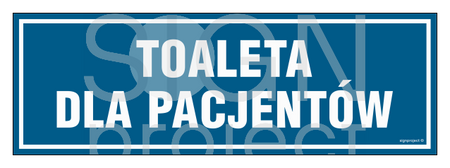 PA314 Toaleta dla pacjentów