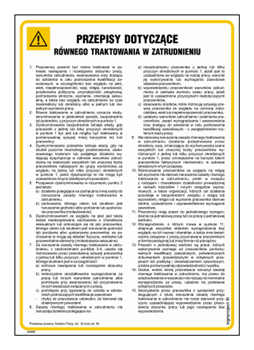 IAH05 Regulations on equal treatment in employment