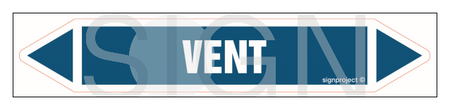 JF465 VENT - sheet of 5 stickers