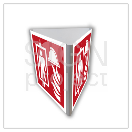 BB822 Fire brigade lift (3D wall-mounted)
