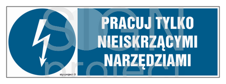 HF012 Pracuj tylko nieiskrzącymi narzędziami