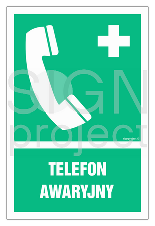 GI006 Telefon awaryjny