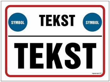 Znak na zamówienie Wzór B-022