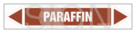 JF314 PARAFFIN - arkusz 5 naklejek