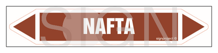 JF278 NAFTA - arkusz 5 naklejek