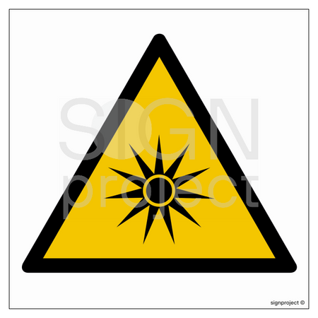 GD027 Optical Radiation Warning