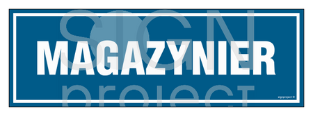 PA376 Magazynier