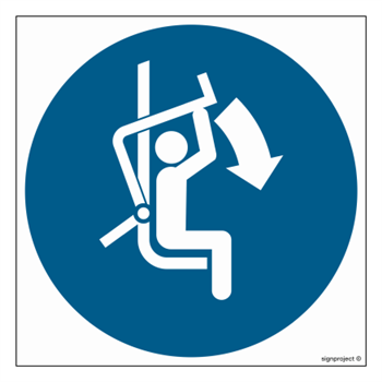 GJ033 Close chairlift protection - sheet of 9 stickers