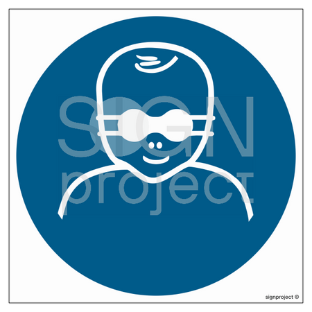 GJ025 Order to protect children's eyes with opaque safety glasses