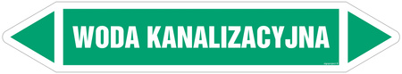 JF487 WODA KANALIZACYJNA - arkusz 5 naklejek