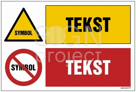 Znak na zamówienie Wzór E-009
