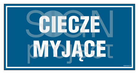 PA507 Ciecze myjące - arkusz 6 naklejek