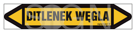 JF125 DITLENEK WĘGLA - arkusz 5 naklejek