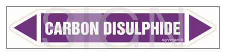 JF060 Carbon disulphide - arkusz 2 naklejek