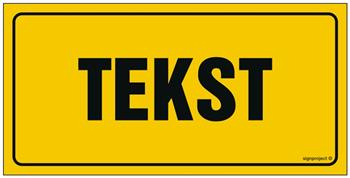 Znak na zamówienie Wzór C-010