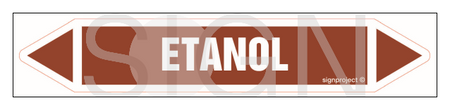 JF141 ETANOL - arkusz 5 naklejek