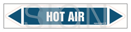JF209 HOT AIR - arkusz 4 naklejek