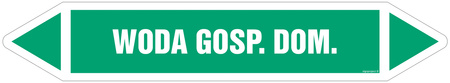 JF485 WODA GOSP. DOM. - arkusz 4 naklejek