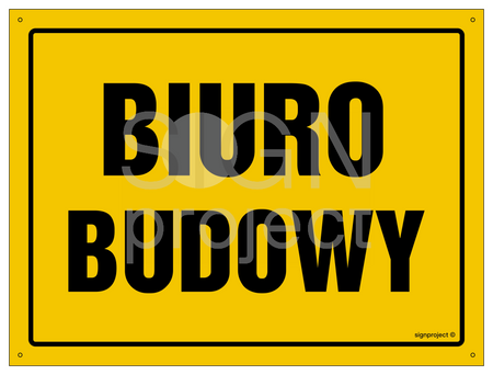 OA147 Biuro budowy