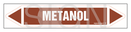 JF266 METANOL - arkusz 5 naklejek