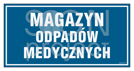 PA522 Magazyn odpadów medycznych - opakowanie 10 sztuk