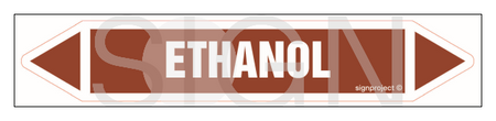 JF143 Ethanol - arkusz 4 naklejek