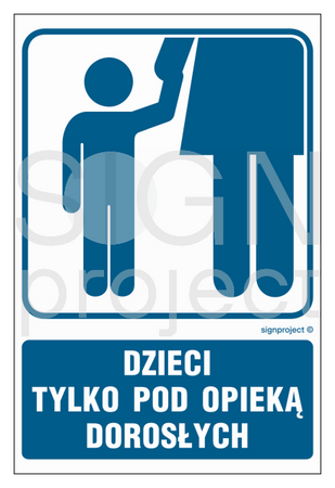 RB016 Dzieci tylko pod opieką dorosłych