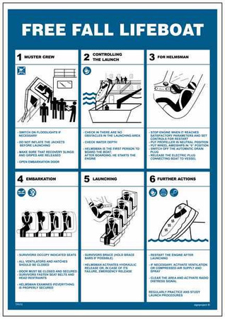 TP010 Free fall lifeboat