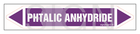 JF326 PHTALIC ANHYDRIDE - sheet of 2 stickers
