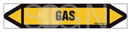 JF178 Gas - sheet of 5 stickers