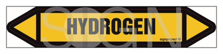 JF219 HYDROGEN - sheet of 5 stickers
