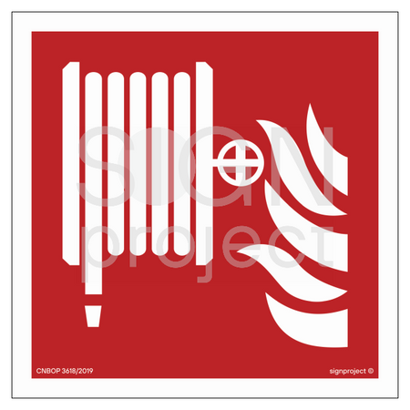 BF002 Internal hydrant - sheet of 12 stickers