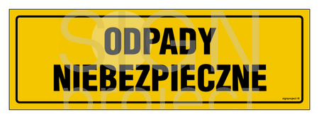 NC054 Odpady niebezpieczne