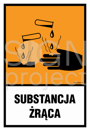 LB004 Substancja żrąca