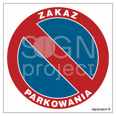 SA009 Zakaz parkowania